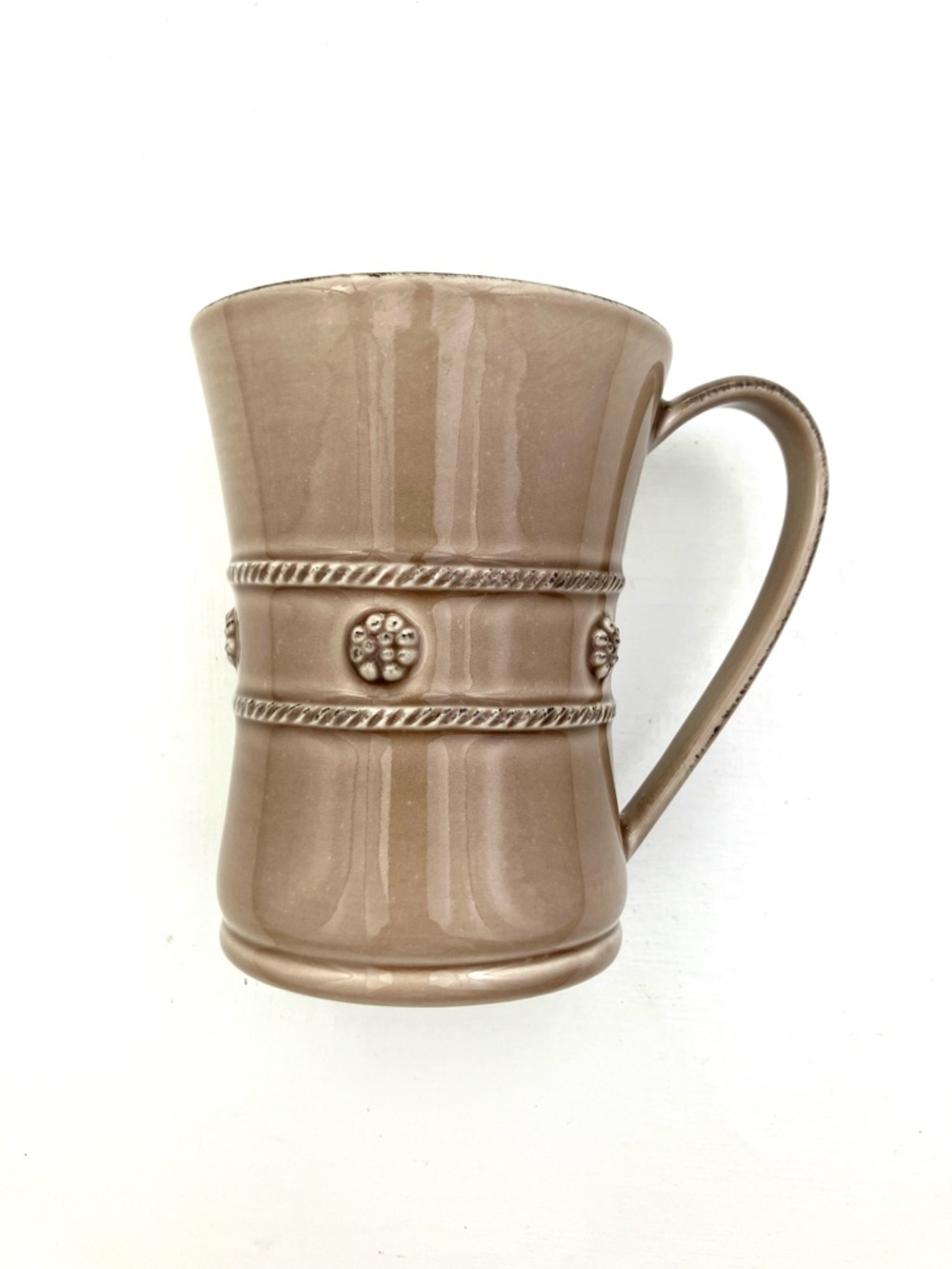 Set of 4 Juliska Berry & Thread Mug - Cappuccino